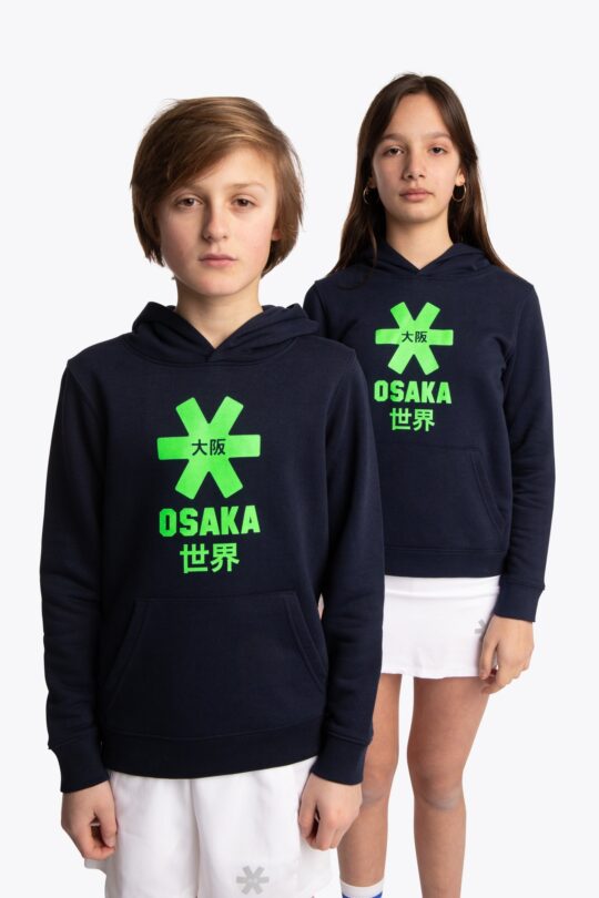 Osaka hoodie kids Blauw/groen