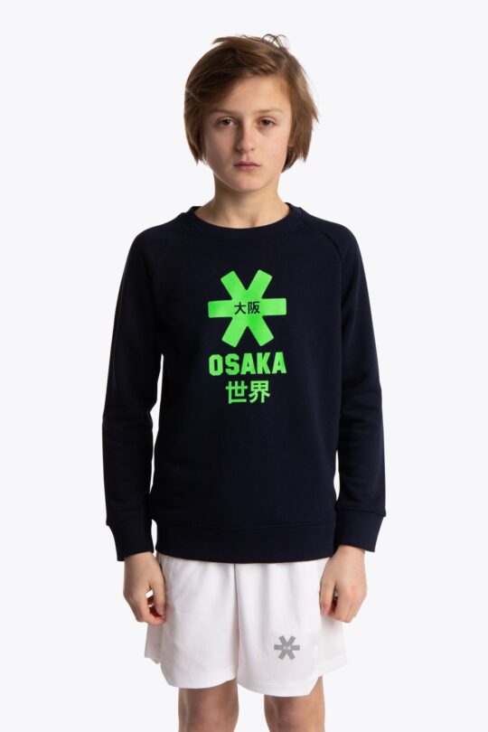 Osaka sweater kids Blauw/groen